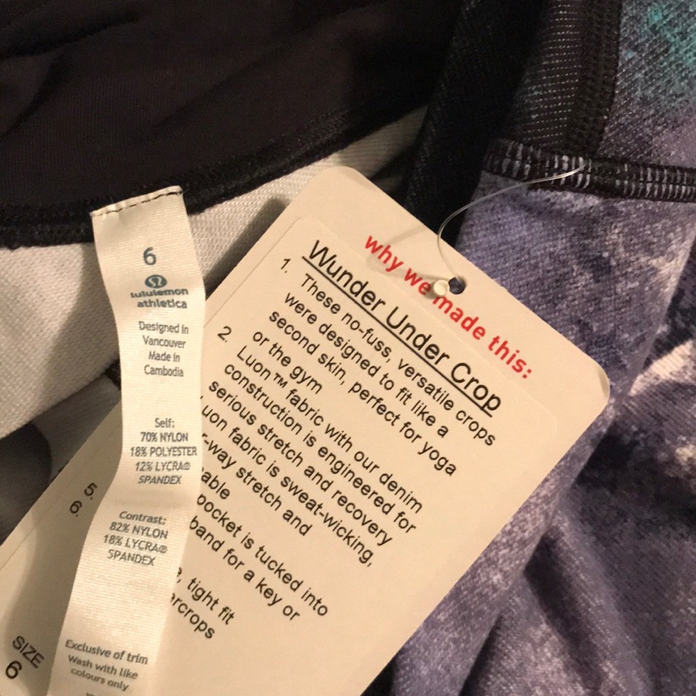 Lululemon Wunder Under Crops - Picture 4 of 4